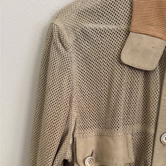 Battaglia Italian made handmade vintage designer leather jacket - Picture 4 of 11